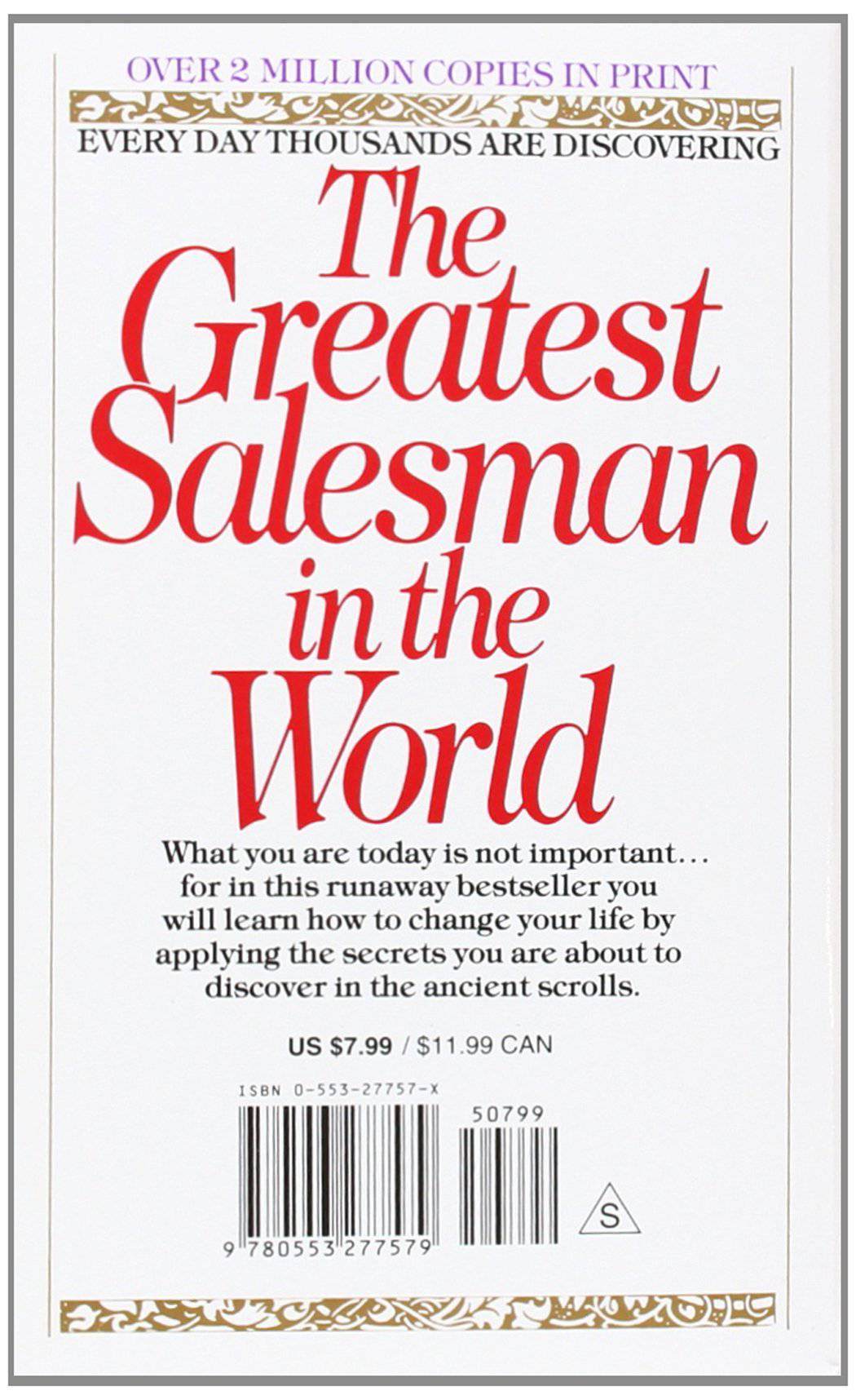 The Greatest Salesman in the World, Part II
