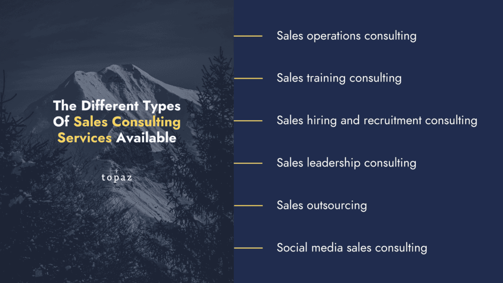 sales training consulting